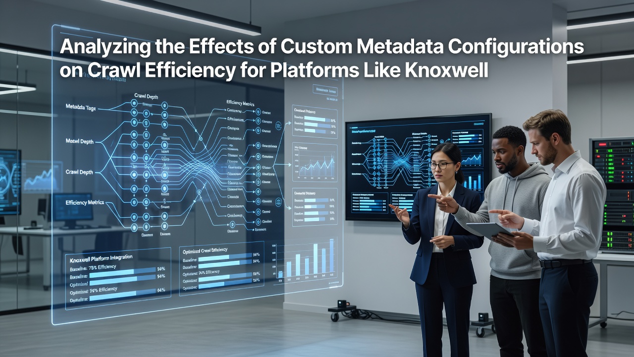 Analyzing the Effects of Custom Metadata Configurations on Crawl Efficiency for Platforms Like Knoxwell