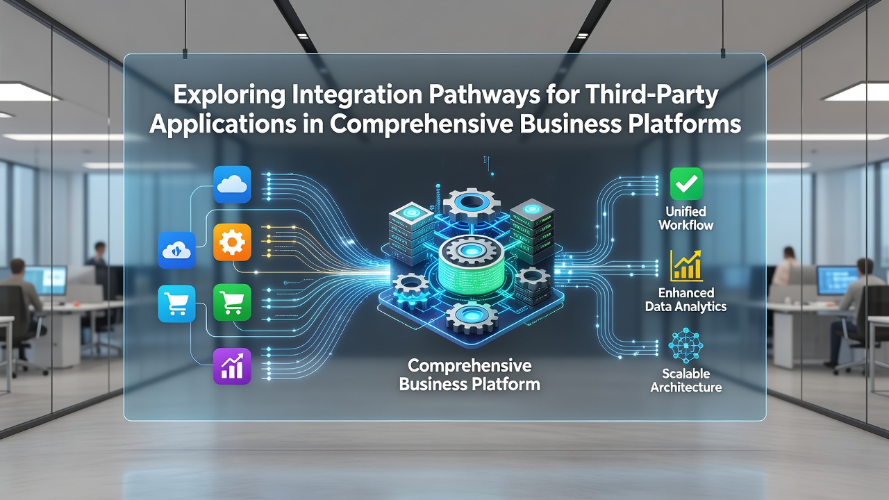 Exploring Integration Pathways for Third-Party Applications in Comprehensive Business Platforms